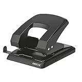 Centra Esselte Centra HP40 perforatore in plastica a 2 fori, 40 fogli, Nero, 623668