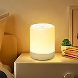 SOLIDEE LED Luce Notturna Bambini,Lampada da Comodino Dimmerabile,RGB Colori Portatile Lampada Notturna Camera da Letto Campeggio,USB Ricaricabile Luce Notturna Neonato,Regalo per Bambini Adulti