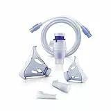 OMRON A3 Complete 3 in 1 Nebulizzatore per aerosol Indicato per disturbi delle vie aeree superiori, medie e inferiori, raffreddori, infezioni, allergie e asma