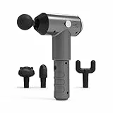 medisana MG 500 Pro Pistola per massaggi con 4 teste massaggianti e 3 potenti livelli di vibrazione Automassaggio per spalle, petto, schiena e altre regioni del corpo con borsa per riporlo