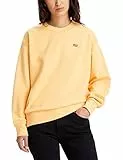 Levi's Standard Crew Buff Orange, Felpa con cappuccio non grafica Donna, Standard Crew Buff Orange, S