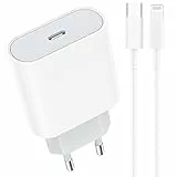 Caricatore Rapido USB C 20W with 2M Cavo for iPhone 14/14 Pro/ 14 Pro Max/ 14 Plus/ 13/12/11/XS/XR/X/8, AirPods, Sakahyro USBC Caricabatterie Spina Adattatore Alimentatore Presa Carica Muro Ricarica