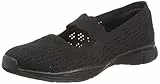 Skechers Seager Cose semplici, Scarpa Mary Jane Donna, Nero, 37 EU