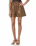 The Drop Rose Loose Fit Paperbag Pull-on Short Pantaloncini, Chicco di caffè, M