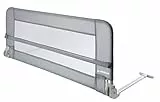 ARREGUI A-1044220 Barriera anticaduta di sicurezza per letti di bambini e neonati | pieghevole | Stabile parapetto per letto | 102x42 cm | Grigio