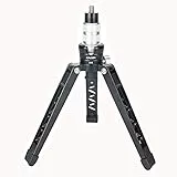 Mini treppiede da tavolo, treppiede Cayer 3 piedi SV5 Supporto per treppiede in alluminio per monopiedi con vite di montaggio da 3/8 '-16