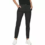 Vero Moda Vmmaya Mr Loose Solid Pant Noos, Pantaloni Donna, Grigio (Dark Grey Melange Dark Grey Melange), M / 30L