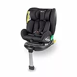 Bebeconfort EvolveFix Plus i-Size Seggiolino auto isofix girevole 360°, Gruppo 0123 per bambini 40-150 cm (dalla nascita a 12 anni), Reclinabile ed Evolutivo, Black Mist