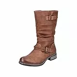 Rieker 98860, Stivali Alti Donna, Marrone (NUSS/NUSS 22), 42 EU