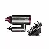 Solac - Asciugacapelli Hair & Go Ionic 2000W | 2 velocità | 2 temperature | Pieghevole con sistema Twist Move | Asciugacapelli da viaggio ultraleggero 400 g | Consumo reale di 1800 W