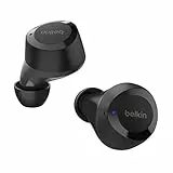 Belkin SoundForm Bolt Auricolari True Wireless, Earbud Wireless con 28 Ore di Batteria, Modalità Mono, Resistenza a Sudore e Acqua, IPX4, Cuffie Bluetooth con Microfono