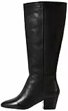 FIND Leather - Stivali sopra il ginocchio Donna, Nero (Black Black), 39 EU