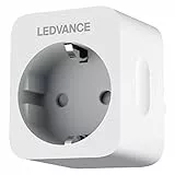 LEDVANCE SMART+ presa commutabile per WiFi, con misurazione della potenza, compatibile con Google e Alexa Voice Control, controllo tramite telecomando possibile, confezione da 1
