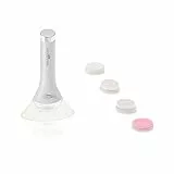 Imetec Bellissima Face Cleansing Pure&Light Spazzola per la Pulizia del Viso, 4 Diverse Testine per Trattamenti Personalizzati, Uso Anche Sotto la Doccia per una Pelle Liscia e Levigata
