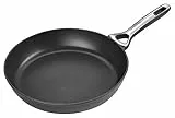 Pyrex Origin+ Padella con Rivestimento Antiaderente Sano-Compatibile con Tutti i Piani Cottura Compresa l'induzione Grigio Quarzo-30 cm, Alluminio, Nero