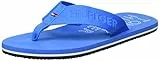 Tommy Hilfiger Infradito Uomo Tonal Beach Sandal Scarpe da Mare, Blu (Shocking Blue), 43 EU