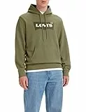 Levi's Standard Graphic Hoodie Graphics, Mil-Tec-Felpa con Cappuccio BW Ssnl Cedar, M Uomo