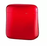 Guzzini Barattolo Caffe Gocce, Rosso Chiaro, 14 x 8.5 x h14.5 cm