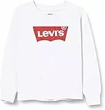 Levi's Lvb-l/S Batwing Tee 9e8646, Maglia a maniche lunghe Bambini e ragazzi, Bianco (White), 10 anni