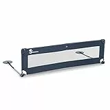 Foppapedretti Hoplà Sponda Da Letto, Pieghevole, per Bambini con età superiore ai 18 mesi e fino a 5 anni, 150 x 43 cm, Blu