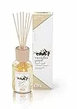 Helan, I Profumi della Casa, Profumatore per Ambienti alla Vaniglia - Profumo Ambiente con Bastoncini per Diffusori dalla Fragranza Esotica, con Pepe Nero, Noce Moscata e Cedro, 100 ml - Made in Italy