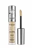 Deborah Milano - Correttore Fluido 24 Ore Perfect All-Over con Acido Ialuronico, 2.1 Light, Lunga Tenuta Waterproof, Effetto Alta Coprenza e Idratante, Minimizza Occhiaie e Discromie del Viso, 5.5 gr