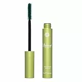 Wakeup Cosmetics - Mascara Waterproof, Arricchito con Vitamina E e Olio di Jojoba, Colore Verde