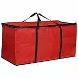 Totò Piccinni Borsa per Albero di Natale e Decorazioni Natalizie, Resistente e Impermeabile (Grande 92x44x47cm. Per Alberi fino a 270-300 cm)