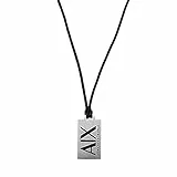 Armani Exchange Collana Da Uomo, L 55Cm Collana In Acciaio Inossidabile, AXG0069040