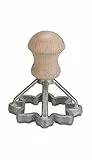 Eppicotispai Alluminio Girasole Forma Ravioli Stamp, 72 x 72mm/2.8 x 2.8', Alluminio
