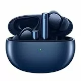 Cuffie Realme Buds Air 3 Bluetooth 5.2, cancellazione attiva del rumore, blu, 11 x 10,3 x 3,9 cm