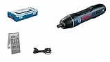 Bosch Professional Avvitatore a Batteria Bosch Go (Incl. Set di Punte 25 Pz., Cavo di Ricarica Usb, Adattatore per Cavo Non Incluso, L-Boxx Mini) - Amazon Exclusive Set