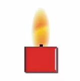 TrendLight 890024 - Lotto di 1 kg di Colore per Cera, Adatto per paraffina, Gel e Cera composta, Rosso