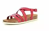 KICKERS Kick Alice, Sandali Bassi Donna, Rosso, 36 EU