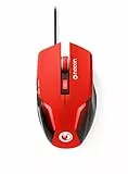 Nacon Mouse Da Gioco Con Sensore Ottico, Rosso - PC