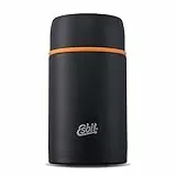 Esbit FJ1000ML Recipiente per Vivande, Acciaio Inox, Senza BPA, Nero, 1L e più, Alimenti caldi e freddi, Zuppa e Pasta