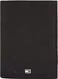 Tommy Hilfiger Portafoglio Uomo Johnson con Scomparto Monete, Nero (Black), Taglia Unica