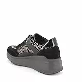 Igi&Co Donna Paloma, Scarpe da Ginnastica, Arancione Nero, 39 EU