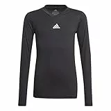 adidas Team Base Tee Y, Maglia lunga Bambini e ragazzi, Nero, 5 anni