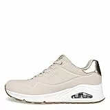 Skechers Uno- Shimmer Away, Sneaker Donna, Natural, 35 EU