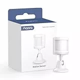 Aqara Sensore di Movimento, Richiede un Hub AQARA, Connessione Zigbee, per Sistema di Allarme e Domotica Intelligente, Ampio Raggio di Rilevamento, Compatibile con Apple HomeKit, Alexa