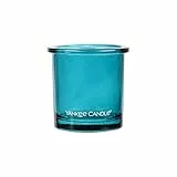 YANKEE CANDLE PORTA CANDELA VOTIVE HOLDER POP TEAL ACCESSORI PROFUMO CASA INTERNI