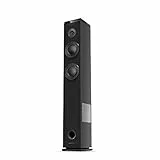 Energy Sistem Tower 5 g2 (65 W, Bluetooth 5.0, True Wireless Stereo, Radio FM, USB/MicroSD MP3 Player, Audio-In) - Nero
