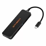 GT MEDIA Hub USB C, Adattatore 6 in 1 USB C Hub Tipo C a HDMI 4k, Adattatore Hub Dati USB ad Alta Velocità, con Porta Alimentazione PD da 100 W, Lettori di Schede SD/TF.