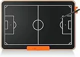 GIGART Lavagna Tattica Calcio Elettronica 21 Pollici Lavagna Tattica di Coaches con Schermo LCD Flessibile con Penna Stilo per Partite di Calcio Basket Tennis Baseball
