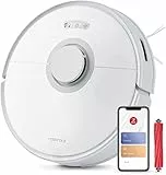 roborock Q7 MAX Robot Aspirapolvere 4200Pa Con Zone Vietate, Autocaricante Robot Aspirapolvere Lavapavimenti con Mappatura, Alexa Collegare App (Aggiornamento S5 MAX)