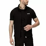 Regatta Tobias' Gilet in Pile con Cerniera Intera E Tasche Basse, Bodywarmers Uomo, Black(Black), XL