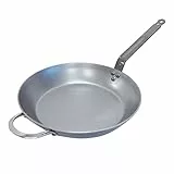 De Buyer DB5610-32 Mineral B Element Padella, 32 cm, Ferro