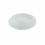 Paxanpax PSA001 Piatto Girevole per microonde in Vetro con 3 fissatori (245 mm)