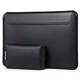 HYZUO 13 Pollici Custodia Sottile Morbida per Portatile PC Compatibile con 2018-2021 MacBook Air 13 M1/2016-2021 MacBook Pro 13 M1/Dell XPS 13/Surface Pro X 8 7 6 5 4/2018-2021 iPad Pro 12,9 M1, Nero